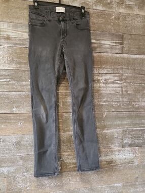 abercrombie kids Black straight jeans 13/14 Long